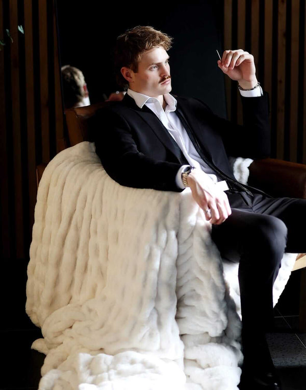 Biggest Hugs Cream Blanket