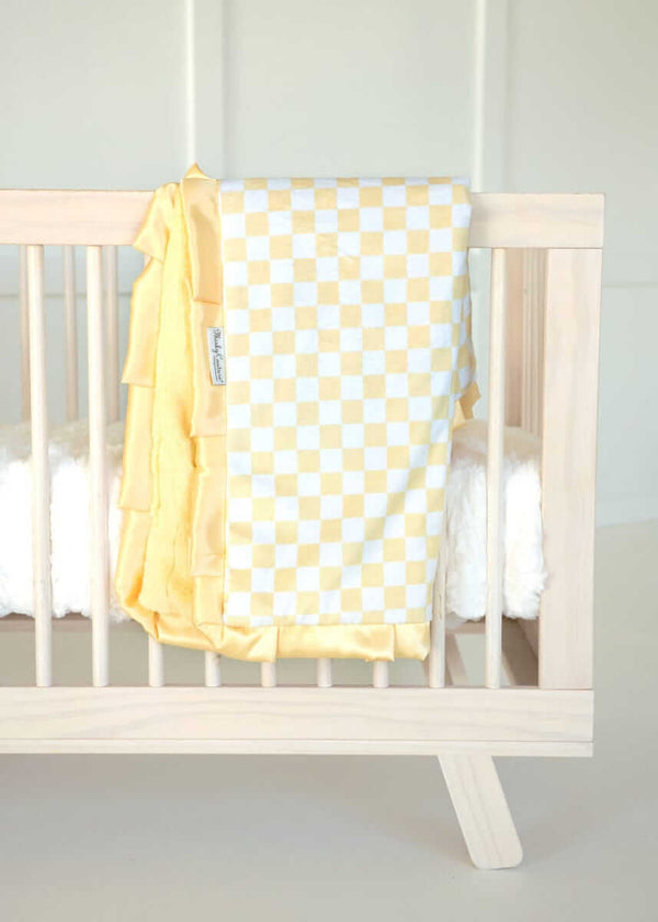 Checkered Banana Blanket