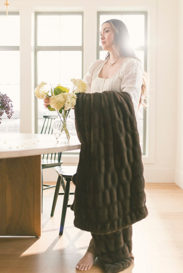 Hugs Hot Fudge Blanket